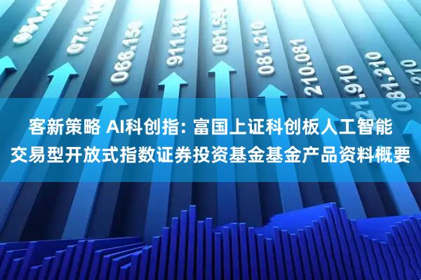 客新策略 AI科创指: 富国上证科创板人工智能交易型开放式指数证券投资基金基金产品资料概要