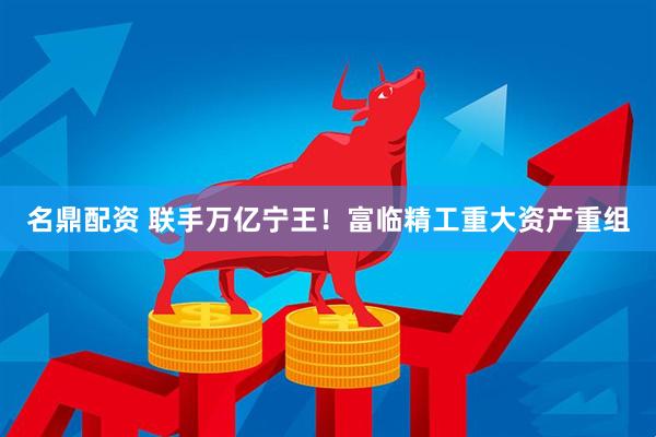 名鼎配资 联手万亿宁王！富临精工重大资产重组
